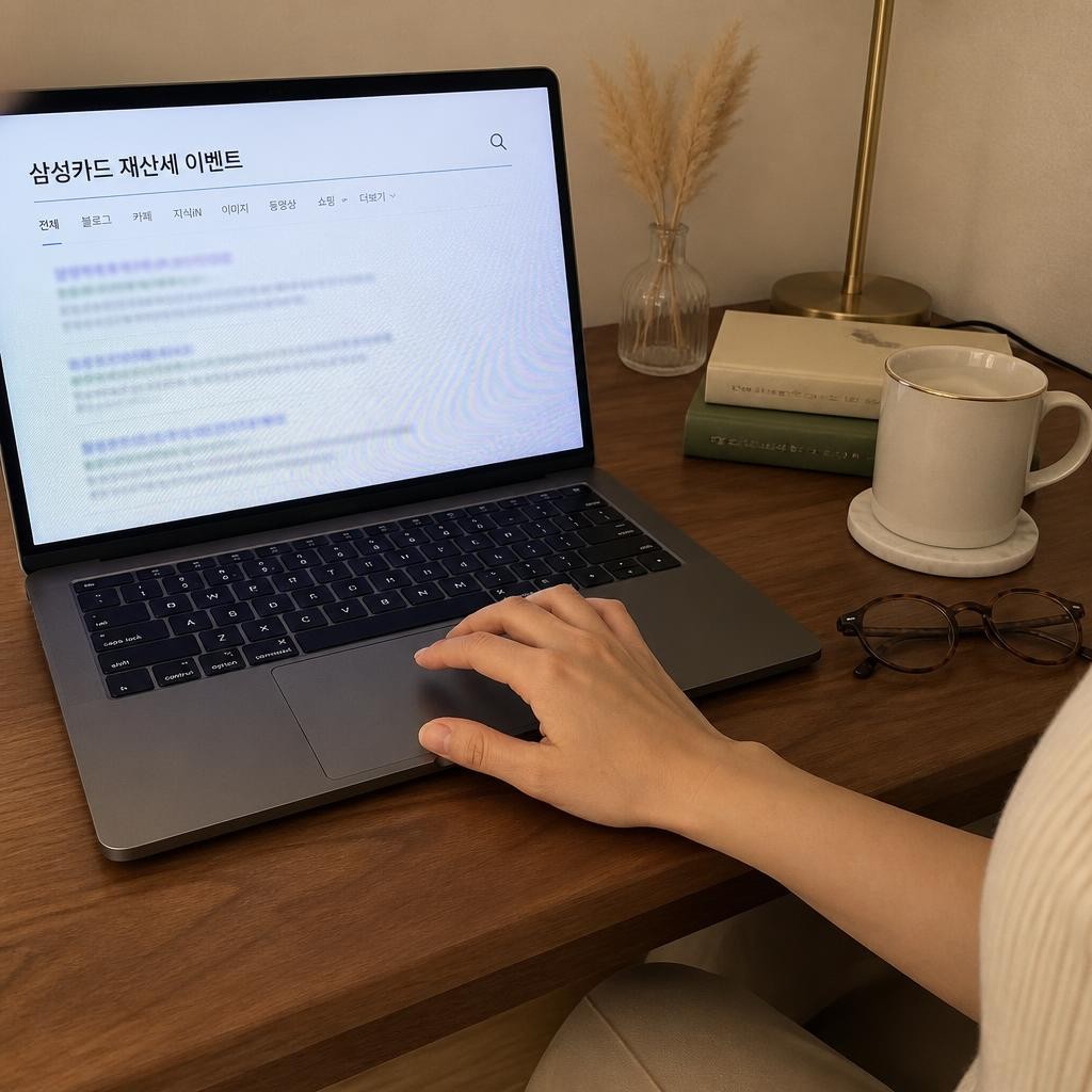 삼성카드 재산세 혜택, 있다는데 왜 확인이 안 될까요