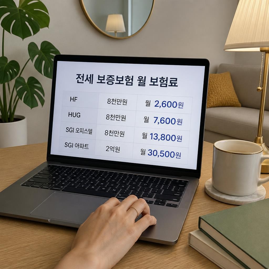 전세 보증보험 가격, 세 곳부터 비교하면 이렇습니다
