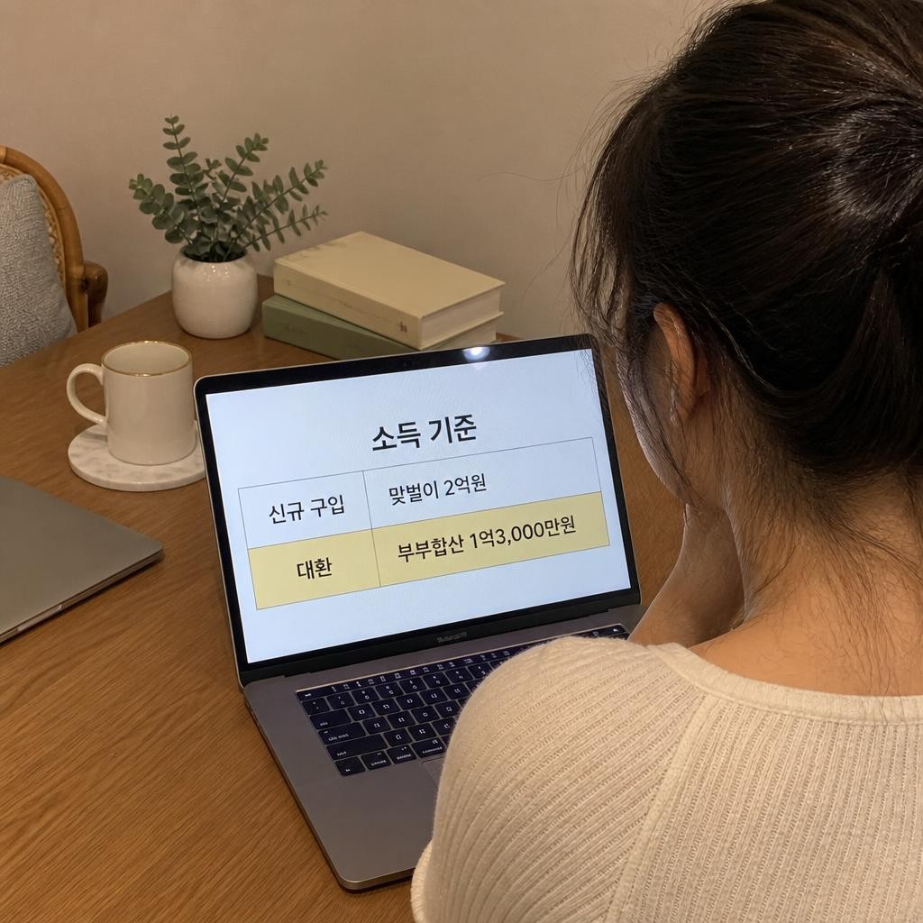 맞벌이 2억 완화, 대환에는 왜 없을까