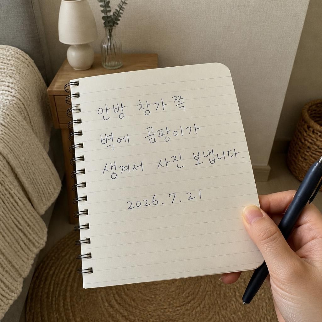 지우기 전에 남길 것 — 곰팡이 책임은 '원인'에서 갈립니다