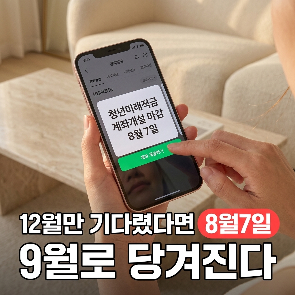 청년미래적금 신청기간, 2차가 12월이 아닐 수 있습니다