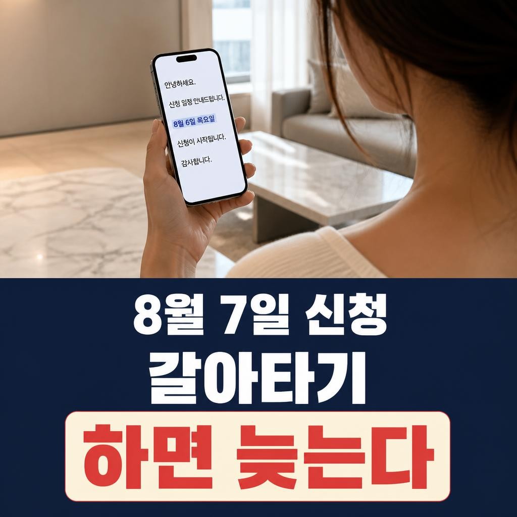 청년미래적금 갈아타기 방법, 8월 7일에 하면 늦는다