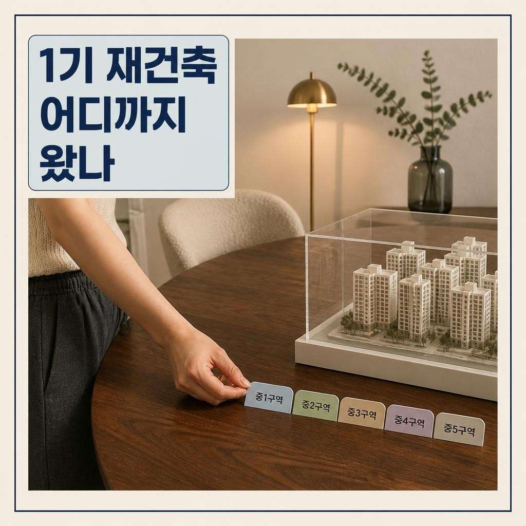 구역 지정부터 착공까지 단계로 본 1기 신도시 재건축