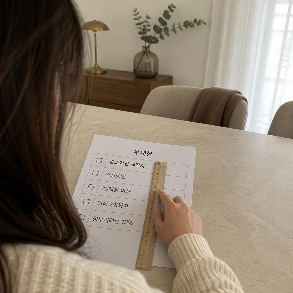 우대형은 중소기업 재직자와 소상공인, 12% 받으려면 29개월