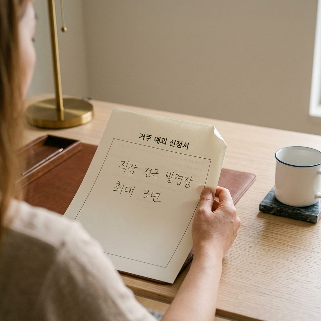 부동산 세제개편안의 거주 예외 세 가지