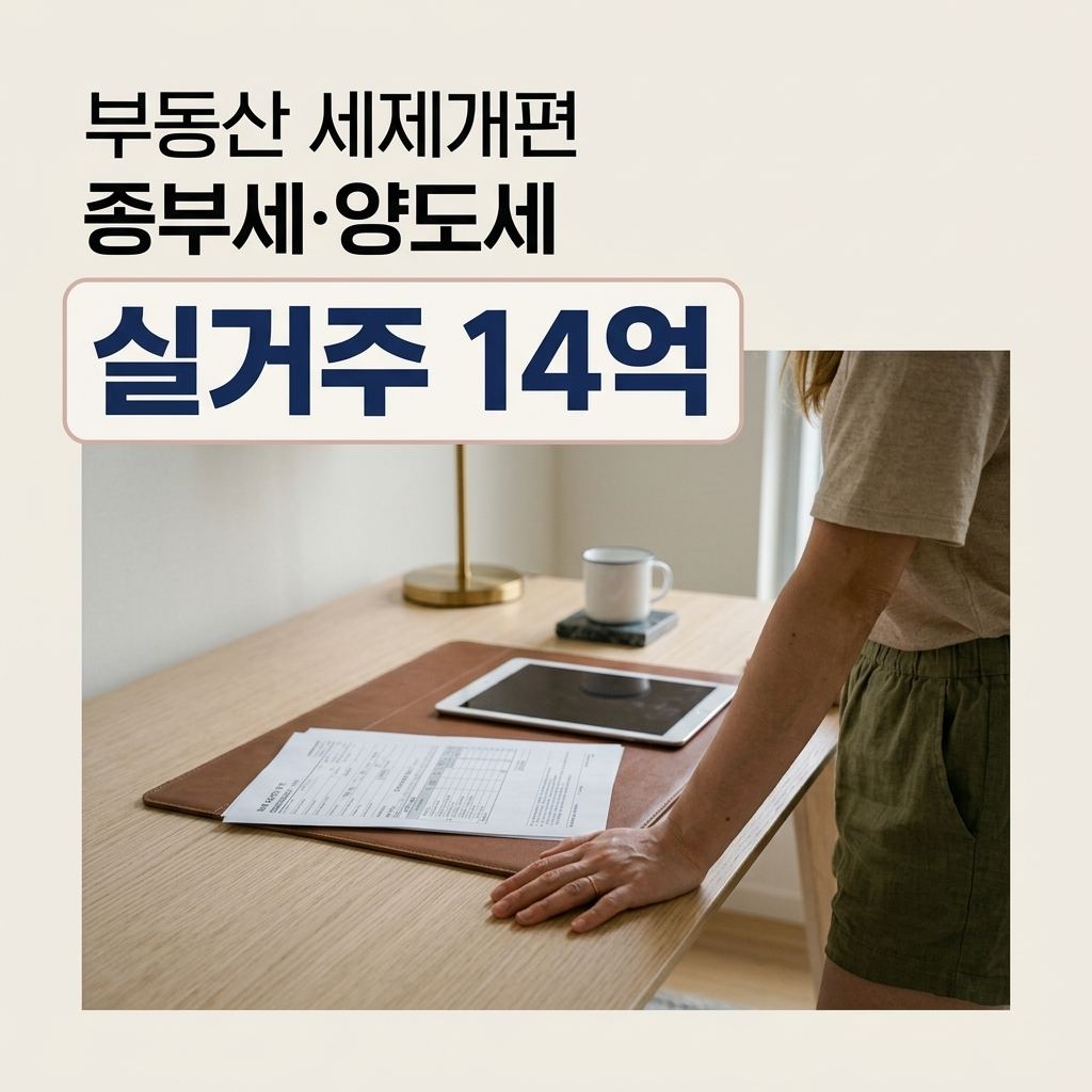 부동산 세제개편안 발표, 종부세 무엇이 바뀌나