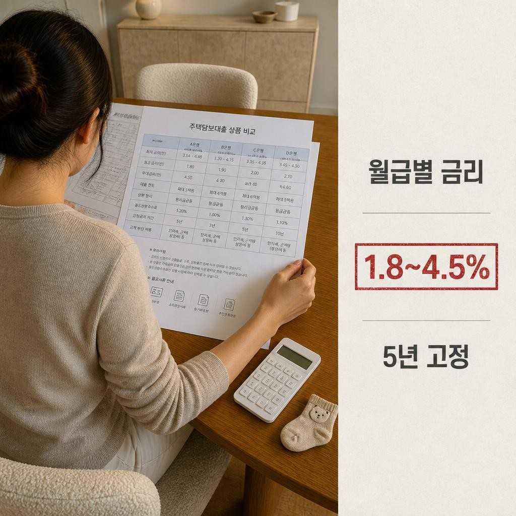 6년째 이자까지 대비하는 신생아 특례대출 금리