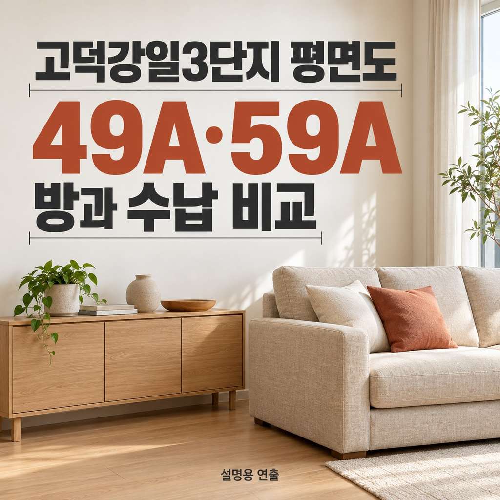 고덕강일3단지 평면도 썸네일