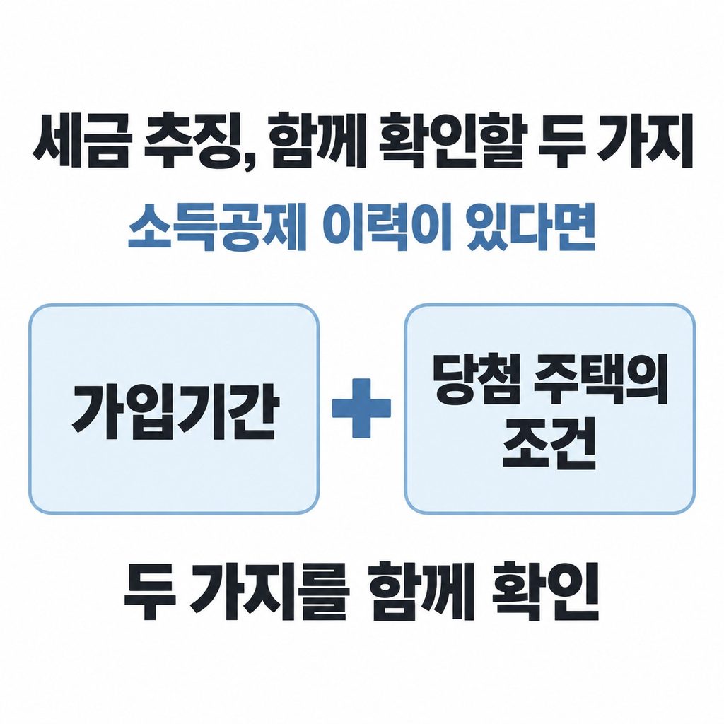 소득공제를 받았다면 5년 이내 해지를 살핀다