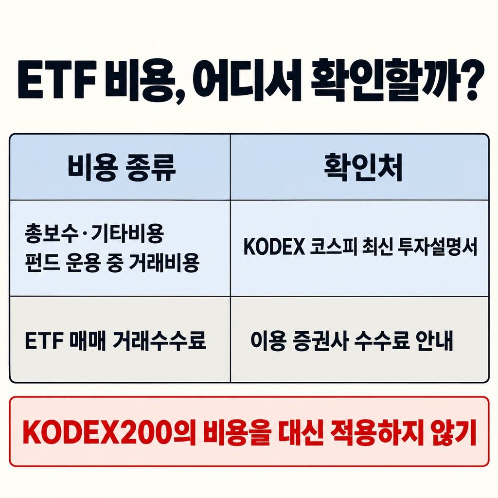 비용은 펀드 비용과 거래수수료로 나눠 본다