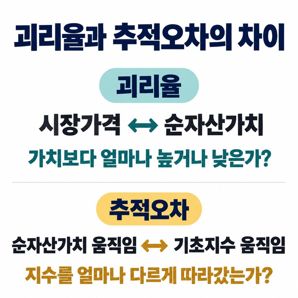 거래가격이 ETF의 가치와 비슷한지 살핀다
