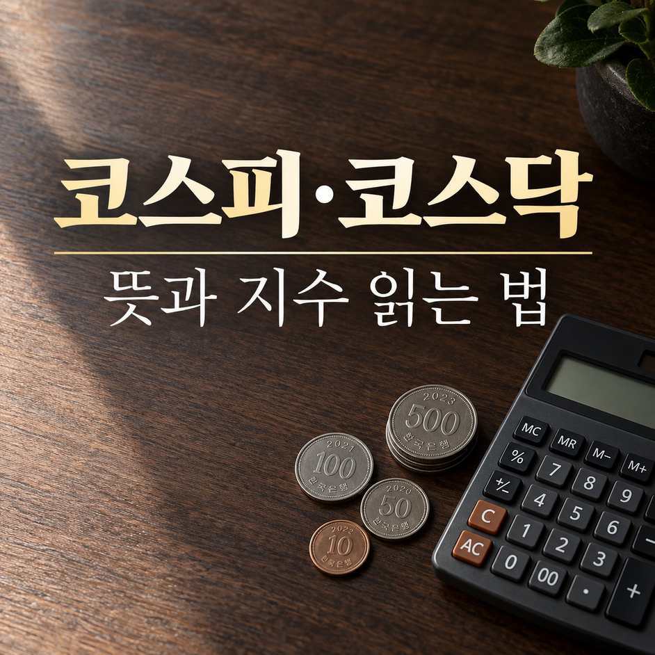 코스피 코스닥 뜻 썸네일