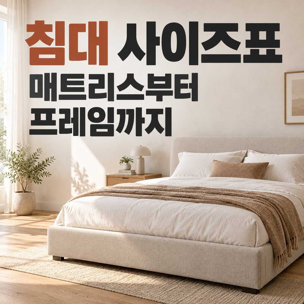 침대 사이즈표 썸네일