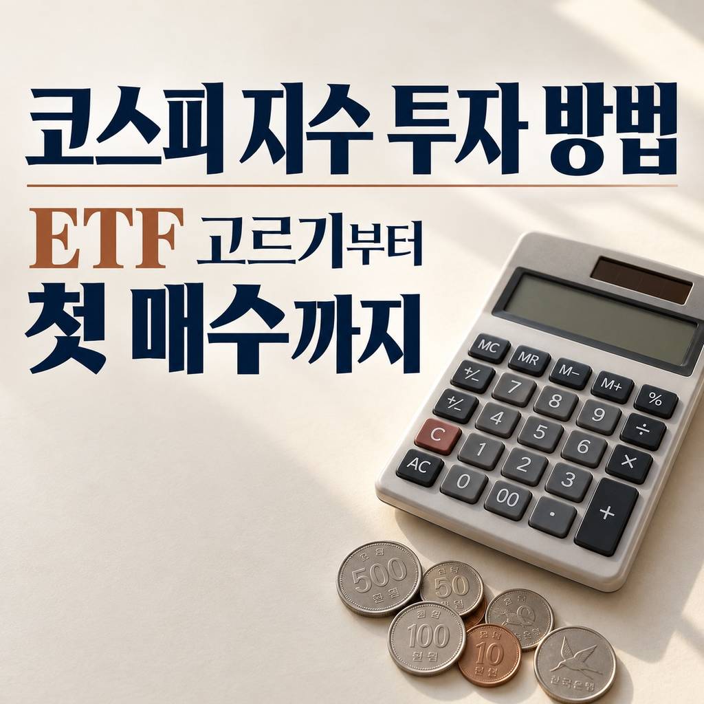 코스피 지수 투자 방법 썸네일